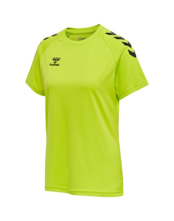 hmlCORE XK CORE POLY TEE  S/S WOMAN / Interlock-Stoff