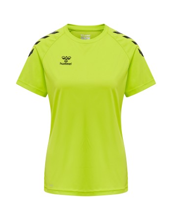 hmlCORE XK CORE POLY TEE  S/S WOMAN / Interlock-Stoff