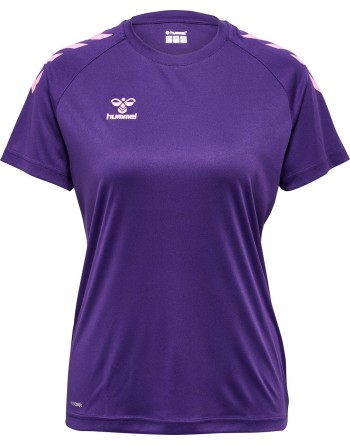 hmlCORE XK CORE POLY TEE  S/S WOMAN / Interlock-Stoff