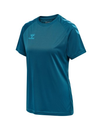 hmlCORE XK CORE POLY TEE  S/S WOMAN / Interlock-Stoff