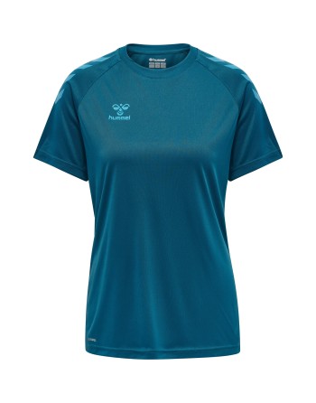 hmlCORE XK CORE POLY TEE  S/S WOMAN / Interlock-Stoff