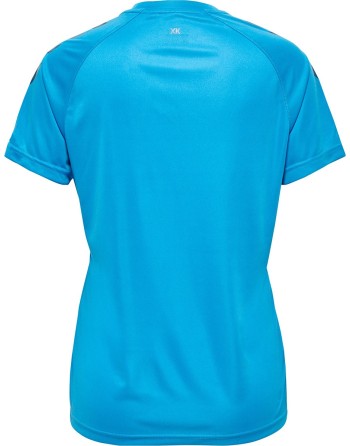 hmlCORE XK CORE POLY TEE  S/S WOMAN / Interlock-Stoff