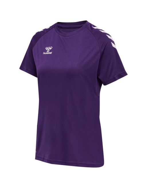 hmlCORE XK CORE POLY TEE  S/S WOMAN / Interlock-Stoff