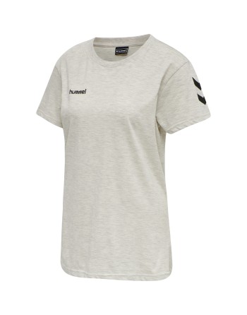 HMLGO COTTON T-SHIRT WOMAN S/S / Basic Damen T-Shirt für Sport und Freizeit
