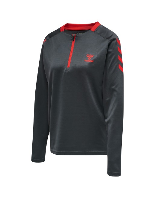 hmlACTION POLY HALF ZIP SWEAT WOMAN hmlACTION POLY HALF ZIP SWEAT WOMAN