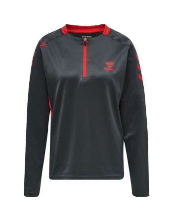 hmlACTION POLY HALF ZIP SWEAT WOMAN