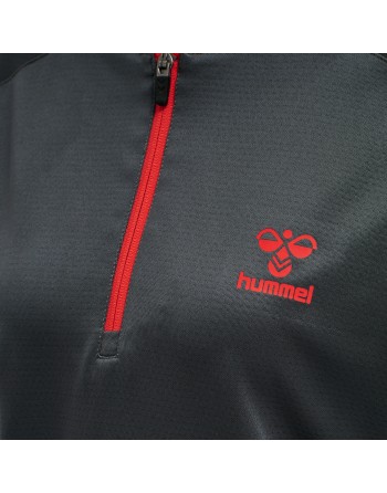 hmlACTION POLY HALF ZIP SWEAT WOMAN