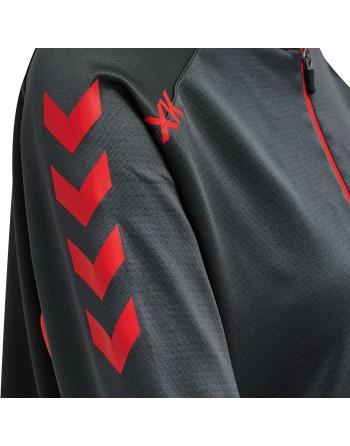hmlACTION POLY HALF ZIP SWEAT WOMAN