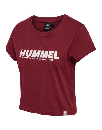 hmlLEGACY WOMAN CROPPED T-SHIRT / Kurz geschnittenes T-Shirt aus Jerseystoff