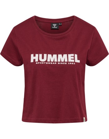 hmlLEGACY WOMAN CROPPED T-SHIRT / Kurz geschnittenes T-Shirt aus Jerseystoff