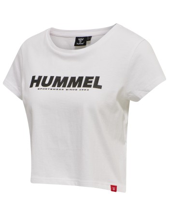 hmlLEGACY WOMAN CROPPED T-SHIRT / Kurz geschnittenes T-Shirt aus Jerseystoff