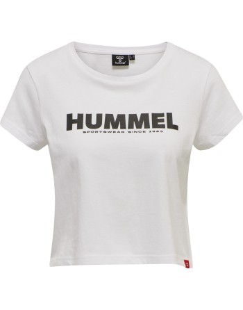 hmlLEGACY WOMAN CROPPED T-SHIRT / Kurz geschnittenes T-Shirt aus Jerseystoff