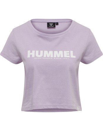 hmlLEGACY WOMAN CROPPED T-SHIRT / Kurz geschnittenes T-Shirt aus Jerseystoff