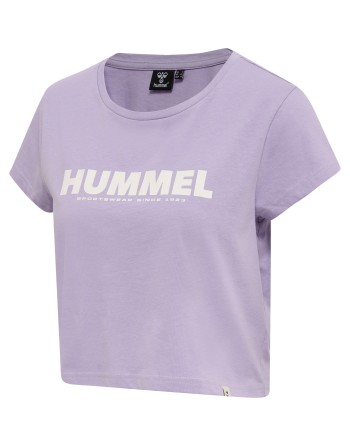 hmlLEGACY WOMAN CROPPED T-SHIRT / Kurz geschnittenes T-Shirt aus Jerseystoff