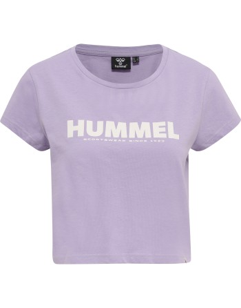 hmlLEGACY WOMAN CROPPED T-SHIRT / Kurz geschnittenes T-Shirt aus Jerseystoff