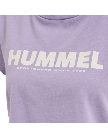 hmlLEGACY WOMAN CROPPED T-SHIRT / Kurz geschnittenes T-Shirt aus Jerseystoff