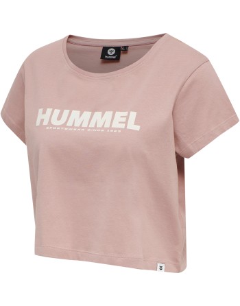 hmlLEGACY WOMAN CROPPED T-SHIRT / Kurz geschnittenes T-Shirt aus Jerseystoff