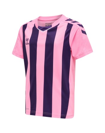hmlCORE XK STRIPED JERSEY S/S KIDS / Interlock-Stoff