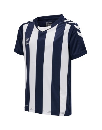 hmlCORE XK STRIPED JERSEY S/S KIDS / Interlock-Stoff