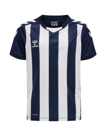 hmlCORE XK STRIPED JERSEY S/S KIDS / Interlock-Stoff