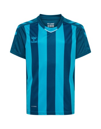 hmlCORE XK STRIPED JERSEY S/S KIDS / Interlock-Stoff