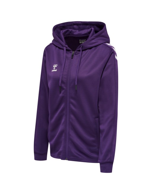 hmlCORE XK POLY ZIP HOOD SWEAT WOMA / Sweatstoff hmlCORE XK POLY ZIP HOOD SWEAT WOMA / Sweatstoff