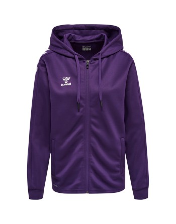 hmlCORE XK POLY ZIP HOOD SWEAT WOMA / Sweatstoff