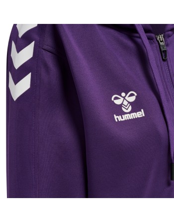 hmlCORE XK POLY ZIP HOOD SWEAT WOMA / Sweatstoff