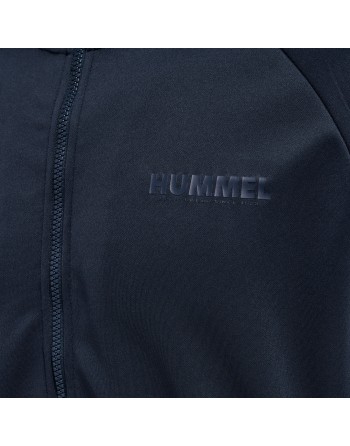 hmlLEGACY POLY ZIP JACKET / Zip-Jacke aus strapazierfähigem Interlock-Stoff auf Wasserbasis