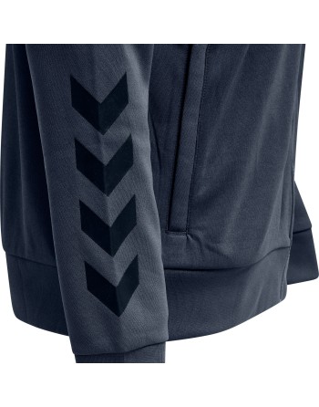 hmlLEGACY POLY ZIP JACKET / Zip-Jacke aus strapazierfähigem Interlock-Stoff auf Wasserbasis