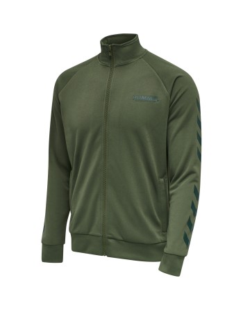 hmlLEGACY POLY ZIP JACKET / Zip-Jacke aus strapazierfähigem Interlock-Stoff auf Wasserbasis