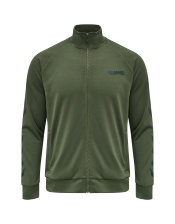hmlLEGACY POLY ZIP JACKET / Zip-Jacke aus strapazierfähigem Interlock-Stoff auf Wasserbasis