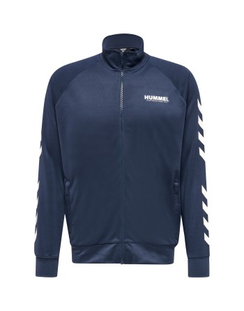 hmlLEGACY POLY ZIP JACKET / Zip-Jacke aus strapazierfähigem Interlock-Stoff auf Wasserbasis