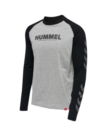 hmlLEGACY BLOCKED T-SHIRT L/S / Langarmshirt aus Jerseystoff auf Wasserbasis