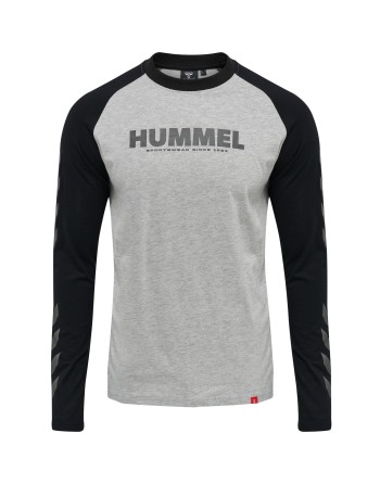 hmlLEGACY BLOCKED T-SHIRT L/S / Langarmshirt aus Jerseystoff auf Wasserbasis