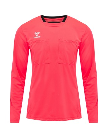 hmlREFEREE CHEVRON JERSEY L/S / Schiedsrichter-Langarmtrikot aus Jerseystoff auf Wasserbasis