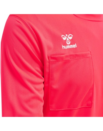 hmlREFEREE CHEVRON JERSEY L/S / Schiedsrichter-Langarmtrikot aus Jerseystoff auf Wasserbasis