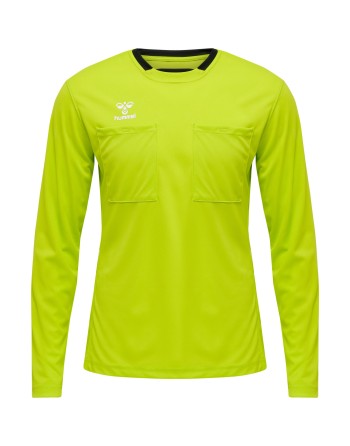 hmlREFEREE CHEVRON JERSEY L/S / Schiedsrichter-Langarmtrikot aus Jerseystoff auf Wasserbasis
