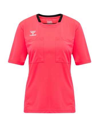 hmlREFEREE CHEVRON WO  JERSEY S/S / Schiedsrichter-Trikot für Damen aus Jerseystoff auf Wasserbasis