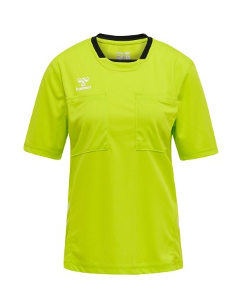 hmlREFEREE CHEVRON WO  JERSEY S/S / Schiedsrichter-Trikot für Damen aus Jerseystoff auf Wasserbasis