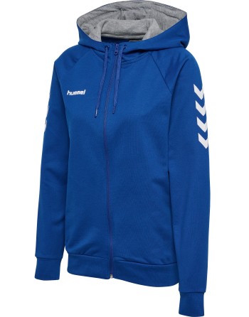 HMLGO COTTON ZIP HOODIE WOMAN / Farbe 2006: 70 % Baumwolle / 30 % Polyester / Futter: 100 % Polyester