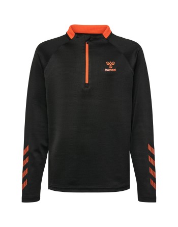 hmlGG12 ACTION HALF ZIP SWEAT KIDS