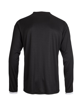 CORE LS POLY JERSEY / Krageneinsatz und Ärmelbündchen in Kontrastfarbe