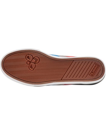 HUMMEL SLIMMER STADIL LOW / Material aus Leinen/Wildleder.