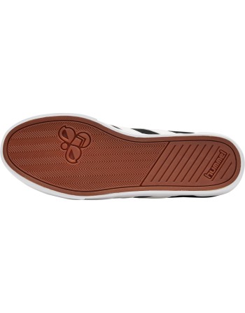 HUMMEL SLIMMER STADIL LOW / Material aus Leinen/Wildleder.
