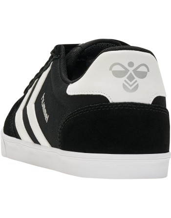 HUMMEL SLIMMER STADIL LOW / Material aus Leinen/Wildleder.