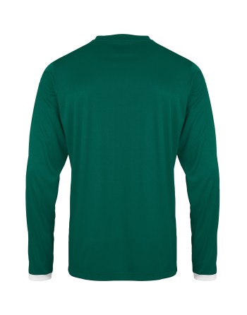CORE LS POLY JERSEY / Krageneinsatz und Ärmelbündchen in Kontrastfarbe
