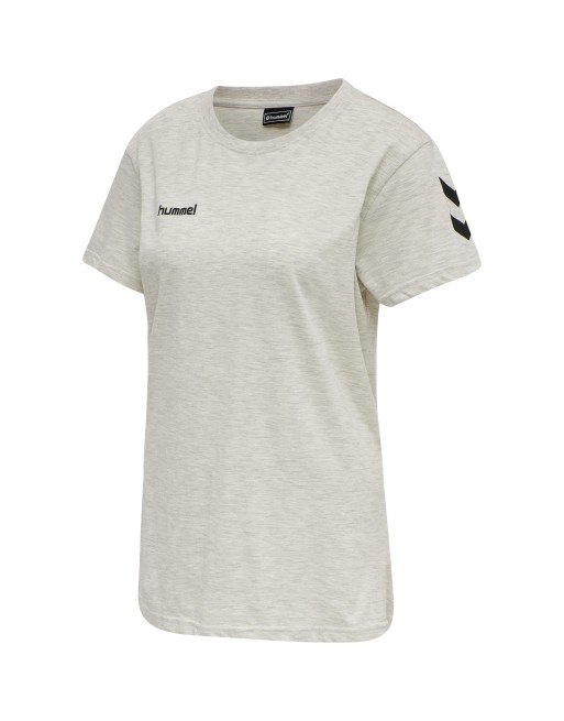 HMLGO COTTON T-SHIRT WOMAN S/S / Basic Damen T-Shirt für Sport und Freizeit HMLGO COTTON T-SHIRT WOMAN S/S / Basic Damen T-Shirt für Sport und Freizeit