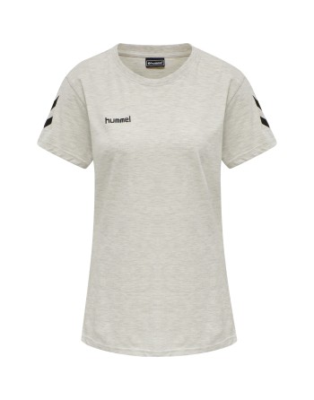 HMLGO COTTON T-SHIRT WOMAN S/S / Basic Damen T-Shirt für Sport und Freizeit