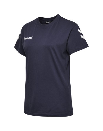 HMLGO COTTON T-SHIRT WOMAN S/S / Basic Damen T-Shirt für Sport und Freizeit